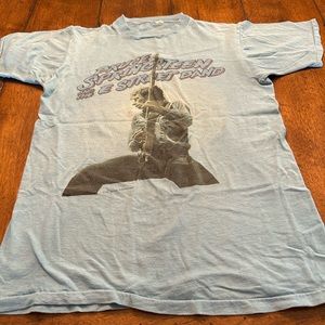 Vintage 1981 concert t-shirt Bruce Springsteen and the E Street Band.